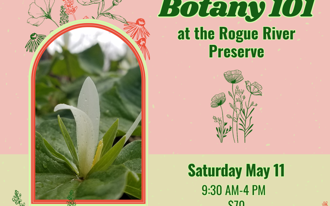 Siskiyou Field Institute-Botany 101 at the Rogue River Preserve