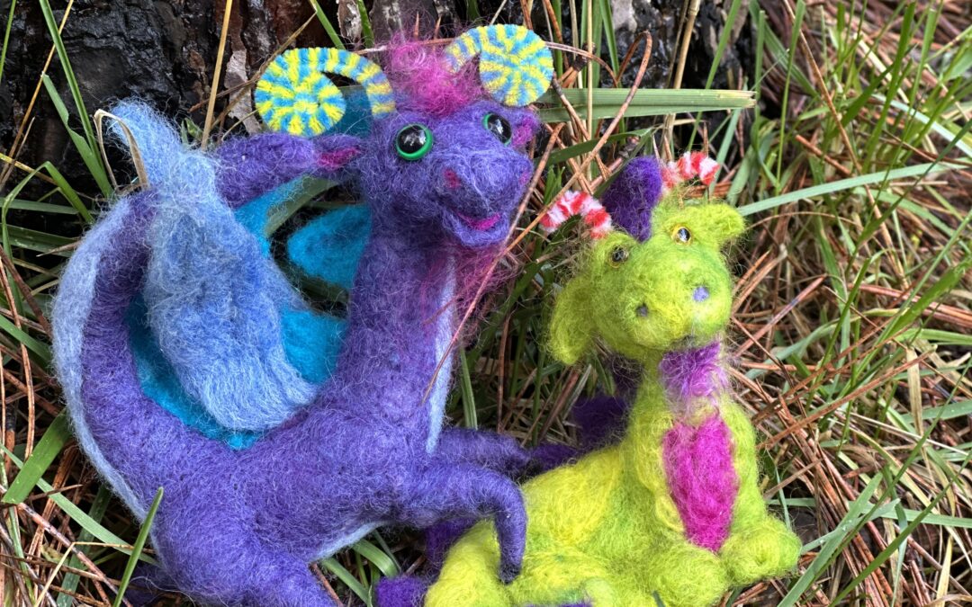 Needle Felted Dragons Class @ The Guild
